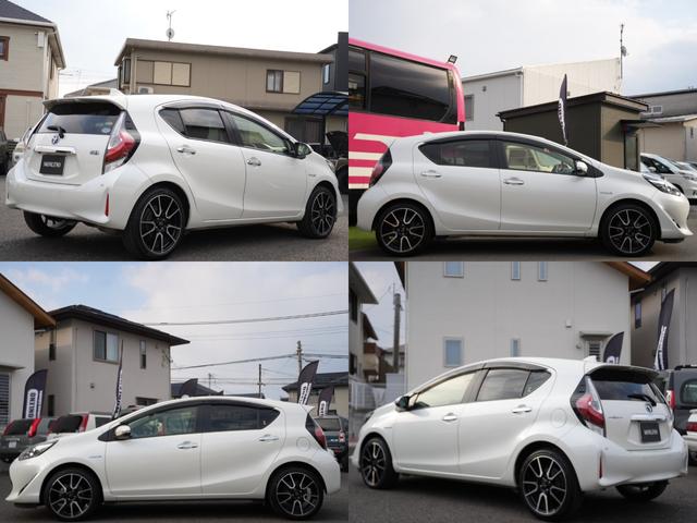 アクア Ｓスタイルブラック　Ｓスタイルブラック／禁煙車／セーフティセンス／純正９型ナビ／フルセグ／Ｂｌｕｅｔｏｏｔｈ再生／Ｇｚホイール／新品タイヤ組替済み／スマートキー／Ｐスタート／車線逸脱警報／ドラレコ／車検２年／１年保証付（7枚目）