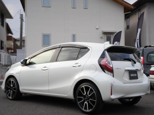 アクア Ｓスタイルブラック　Ｓスタイルブラック／禁煙車／セーフティセンス／純正９型ナビ／フルセグ／Ｂｌｕｅｔｏｏｔｈ再生／Ｇｚホイール／新品タイヤ組替済み／スマートキー／Ｐスタート／車線逸脱警報／ドラレコ／車検２年／１年保証付（30枚目）