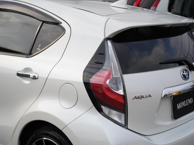 アクア Ｓスタイルブラック　Ｓスタイルブラック／禁煙車／セーフティセンス／純正９型ナビ／フルセグ／Ｂｌｕｅｔｏｏｔｈ再生／Ｇｚホイール／新品タイヤ組替済み／スマートキー／Ｐスタート／車線逸脱警報／ドラレコ／車検２年／１年保証付（34枚目）