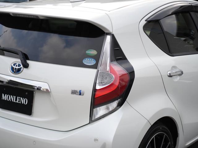 アクア Ｓスタイルブラック　Ｓスタイルブラック／禁煙車／セーフティセンス／純正９型ナビ／フルセグ／Ｂｌｕｅｔｏｏｔｈ再生／Ｇｚホイール／新品タイヤ組替済み／スマートキー／Ｐスタート／車線逸脱警報／ドラレコ／車検２年／１年保証付（35枚目）