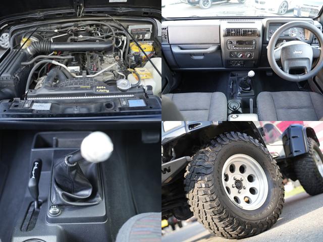 ジープ・ラングラー スポーツ 6速MT/リフトアップ/社外16インチAW/Bfgoodrichタイヤ/社外フロント・リアバンパー/社外オーバーフェンダー(9枚目)