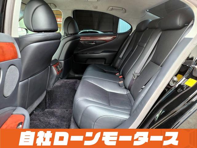 ＬＳ４６０　バージョンＣ　Ｉパッケージ　自社ローン　全国対応　セミアニリン本革シート　アルカンターラルーフ　本革ウッドコンビステアリング＆シフトノブ　パワートランク　ナビ　フルセグ　Ｂｌｕｅｔｏｏｔｈ　バックカメラ　ソナー　シートヒーター(60枚目)