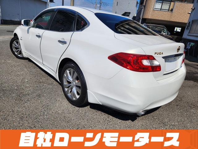 フーガハイブリッド ベースグレード　衝突軽減ブレーキ　レーンアシスト　ハーフレザーシート　パワーシート　ナビ　フルセグ　Ｂｌｕｅｔｏｏｔｈ　ＤＶＤ　ＭＳＶ　Ｓ／Ｒカメラ　インテリジェントペダル　１８インチＡＷ　アダプティブクルコン（8枚目）