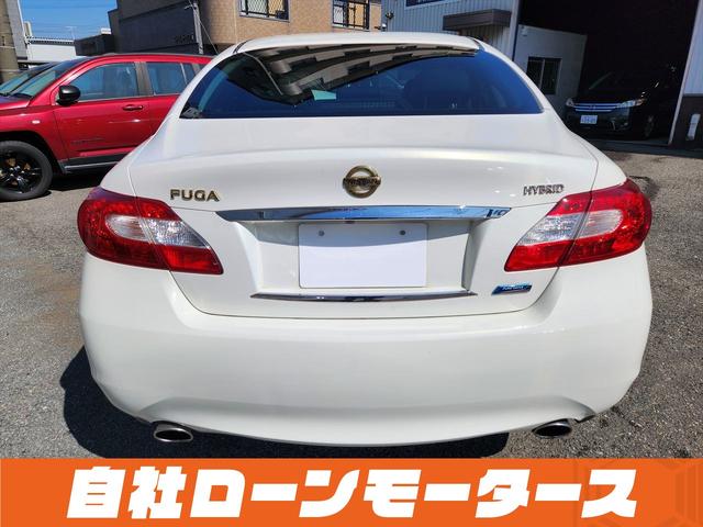 フーガハイブリッド ベースグレード　衝突軽減ブレーキ　レーンアシスト　ハーフレザーシート　パワーシート　ナビ　フルセグ　Ｂｌｕｅｔｏｏｔｈ　ＤＶＤ　ＭＳＶ　Ｓ／Ｒカメラ　インテリジェントペダル　１８インチＡＷ　アダプティブクルコン（34枚目）