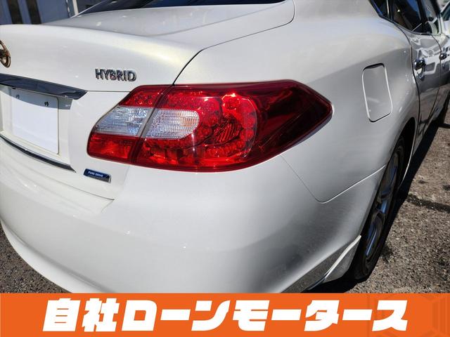 フーガハイブリッド ベースグレード　衝突軽減ブレーキ　レーンアシスト　ハーフレザーシート　パワーシート　ナビ　フルセグ　Ｂｌｕｅｔｏｏｔｈ　ＤＶＤ　ＭＳＶ　Ｓ／Ｒカメラ　インテリジェントペダル　１８インチＡＷ　アダプティブクルコン（75枚目）
