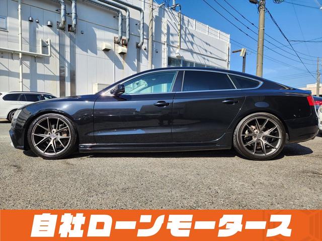 A5スポーツバック 2.0TFSIクワトロ ファントムブラック 4WD ターボ フルエアロ ローダウン 19インチAW ブラックグリル Bluetooth シートヒーター レザーシート パワーシート ナビ フルセグ MSV バックカメラ ソナー(33枚目)