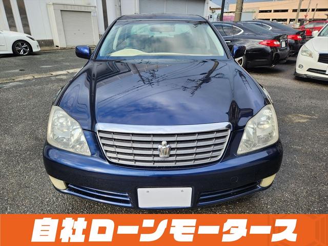 クラウン ロイヤルサルーン　ダークブルーマイカ　ナビ　フルセグ　ＭＳＶ　バックカメラ　クルーズコントロール　オートＨＩＤヘッドライト　フォグランプ　パワーシート　ステアリングリモコン　１６インチＡＷ　電動格納式ミラー（31枚目）