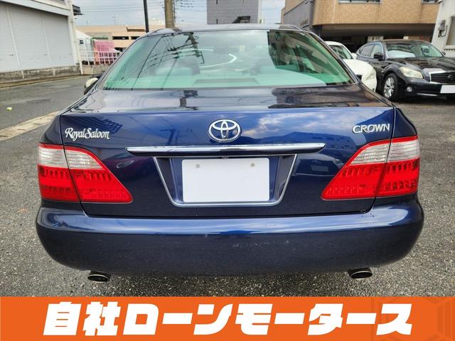 クラウン ロイヤルサルーン　ダークブルーマイカ　ナビ　フルセグ　ＭＳＶ　バックカメラ　クルーズコントロール　オートＨＩＤヘッドライト　フォグランプ　パワーシート　ステアリングリモコン　１６インチＡＷ　電動格納式ミラー（34枚目）