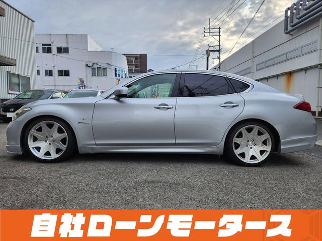 フーガハイブリッド ベースグレード ブリリアントシルバーメタリック エアロ ダウンサス 20インチAW 衝突軽減 レーンアシスト レザーシート パワーシート シートヒーター エアーシート ナビ フルセグ Bluetooth S/Rカメラ(34枚目)