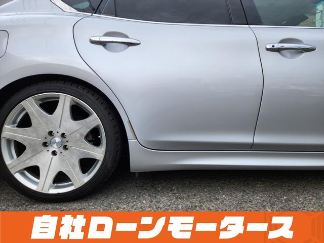 フーガハイブリッド ベースグレード ブリリアントシルバーメタリック エアロ ダウンサス 20インチAW 衝突軽減 レーンアシスト レザーシート パワーシート シートヒーター エアーシート ナビ フルセグ Bluetooth S/Rカメラ(37枚目)