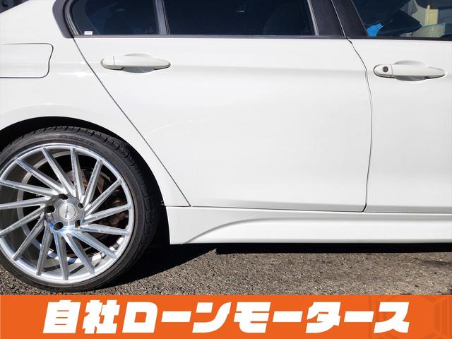 ３シリーズ ３２０ｉ　アルピンホワイトＩＩＩ　エアロ　ダウンサス　１９インチＡＷ　ナビ　Ｂｌｕｅｔｏｏｔｈ　ＤＶＤ　ＭＳＶ　オートＨＩＤヘッドライト　フォグランプ　リアフォグ　ステアリングリモコン　革巻きステアリング（35枚目）