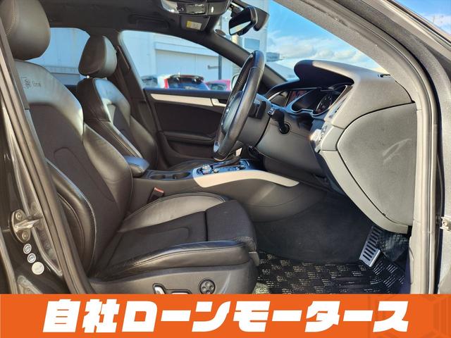 Ａ４アバント ２．０ＴＦＳＩクワトロ　４ＷＤターボ　１９インチＡＷ　ダウンサス　ハーフレザーシート　パワーシート　ナビ　フルセグ　Ｂｌｕｅｔｏｏｔｈ　ＤＶＤ　ＭＳＶ　バックカメラ　クリアランスソナー　パドルシフト　ステアリングリモコン（47枚目）