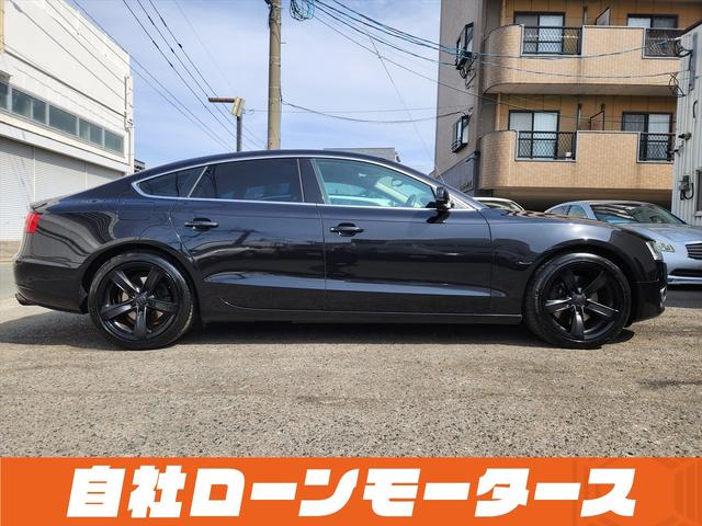 Ａ５スポーツバック ２．０ＴＦＳＩクワトロ　ファントムブラックパール　レザーシート　シートヒーター　パワーシート　１８インチＡＷ　ナビ　フルセグ　ＤＶＤＭＳＶ　バックカメラ　クリアランスソナー　オートＨＩＤヘッドライト　フォグランプ　リアフォグ（32枚目）