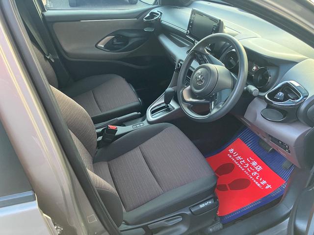 ヤリス Ｇ　ワンオーナー　禁煙車　車検整備渡し　全方位カメラ　前後ソナー　ディスプレイオーディオ　Ｂｌｕｅｔｏｏｔｈ　テレビ　ＥＴＣ　ＬＥＤライト　車線逸脱防止装置　両席シートヒーター　スペアキー（37枚目）