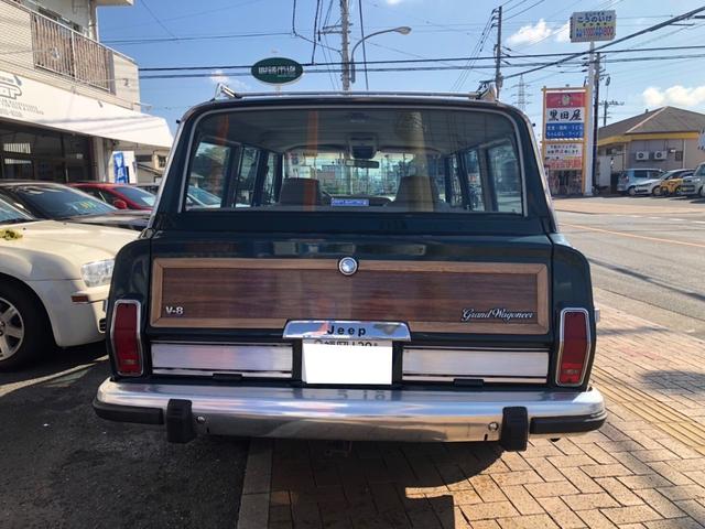ジープ グランドワゴニア クライスラー ジープ 左ハンドル ４ｗｄ 革シート ｃｄ 福岡県 左ハンドル ４ｗｄ 革シート ｃｄ クライスラー ジープジープ グランドワゴニアの中古車 Biglobe中古車情報 相場 検索