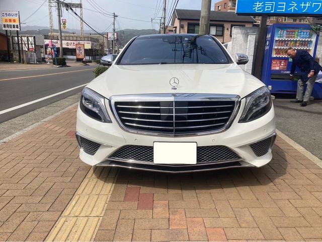 Ｓ５５０ロングＡＭＧスポーツエディション　ディーラー車　サンルーフ　社外エアロ　アルミホイール　ナビ　地デジ　ＥＴＣ　クリアランスソナー　本革シート　修復歴無(2枚目)