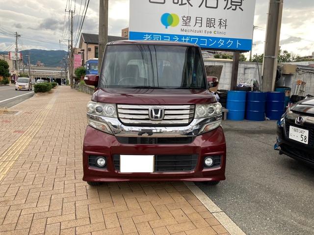 Ｎ－ＢＯＸカスタム Ｇ　ＳＳパッケージ　純正アルミホイール　車検令和８年１２月　両側パワースライド　スマートキー　フォグランプ（2枚目）