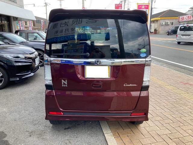 Ｎ－ＢＯＸカスタム Ｇ　ＳＳパッケージ　純正アルミホイール　車検令和８年１２月　両側パワースライド　スマートキー　フォグランプ（3枚目）