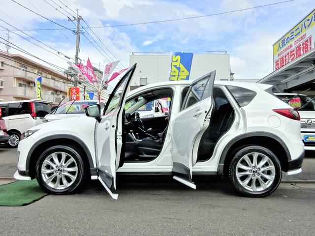 ＣＸ－５ ＸＤ　４ＷＤ　Ｍ’Ｓカスタムエアロ　ＳＤナビ　地デジ　サイド・Ｂカメラ　Ｂｌｕｅｔｏｏｔｈ　ＳＣＢＮ　車線逸脱警報　ＲＶＭ　ＡＦＳ　クルーズコントロール　ドラレコ　スマートキー　１９ＡＷ　全国対応２年保証（4枚目）
