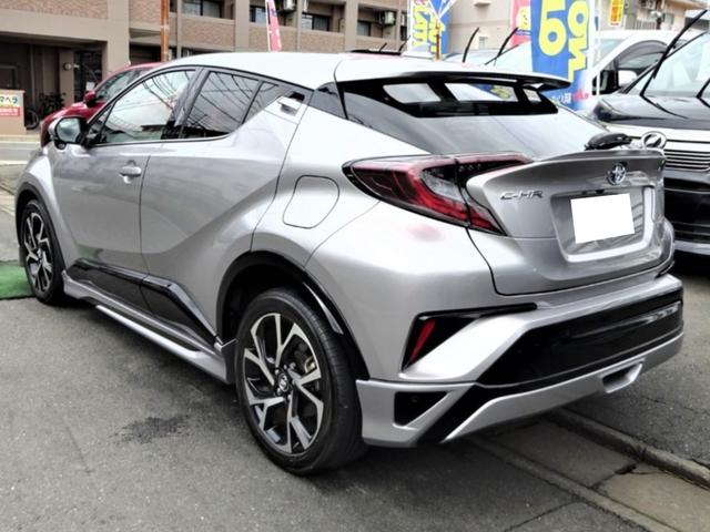 Ｃ－ＨＲ Ｇ　モデリスタエアロ　９型ＳＤナビ　地デジ　Ｂカメラ　Ｂｌｕｅｔｏｏｔｈ　衝突被害軽減　車線逸脱防止　レーダークルーズ　ＢＳＭ　シートヒーター　スマートキー　ＬＥＤライト　１８アルミ　全国対応２年保証（5枚目）