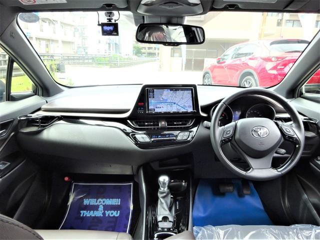 Ｃ－ＨＲ Ｇ　モデリスタエアロ　９型ＳＤナビ　地デジ　Ｂカメラ　Ｂｌｕｅｔｏｏｔｈ　衝突被害軽減　車線逸脱防止　レーダークルーズ　ＢＳＭ　シートヒーター　スマートキー　ＬＥＤライト　１８アルミ　全国対応２年保証（6枚目）