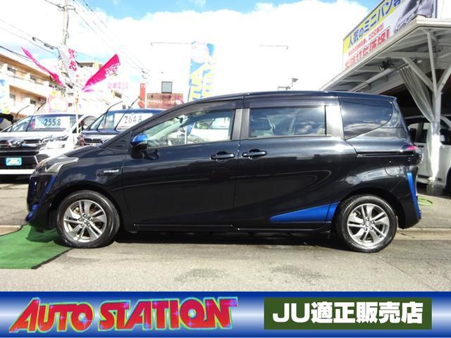 シエンタ ハイブリッドＧ　ＳＤナビ　地デジ　Ｂカメラ　Ｂｌｕｅｔｏｏｔｈ　衝突被害軽減　車線逸脱防止　スマートキー　プッシュスタート　ＬＥＤライト＆フォグ　７人乗り　純正１５アルミ　ＥＴＣ　両側自動ドア　全国対応２年保証（3枚目）