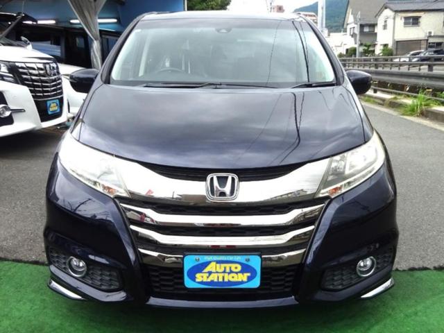 オデッセイ アブソルート・Ｘホンダセンシング　ＳＤナビ　地デジ　Ｂカメラ　後席モニター　衝突被害軽減　車線逸脱防止　アダプティブクルコン　ハーフレザー７人乗りオットマン　Ｐシート　Ｄレコ　ＬＥＤライト　スマートキー　両側自動ドア　全国対応２年保証（2枚目）