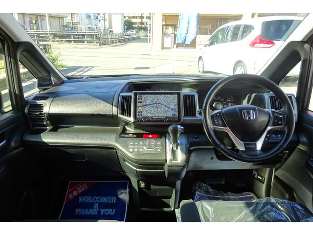 ステップワゴンスパーダ Ｓ　９型ＳＤナビ　地デジ　Ｂカメラ　クルーズコントロール　８人乗り　スマートキー　ＨＩＤライト　フォグライト　盗難防止装置　横滑り防止　ＥＴＣ　純正１６アルミ　両側自動ドア　全国対応２年保証（6枚目）