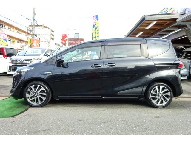 シエンタ ハイブリッド　ファンベースＧ　ＳＤナビ　地デジ　Ｂカメ　ＢＴ　衝突被害軽減　車線逸脱防止　クルコン　クリアランスソナー　シート＆ステアリングヒーター　ＵＳＢポート　前後Ｄレコ　スマートキー　１６ＡＷ　両側自動ドア　全国対応２年保証（3枚目）