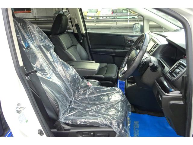 オデッセイ アブソルート・EXホンダセンシング SDナビ 地デジ Bカメラ 後席モニター 衝突被害軽減 車線逸脱防止 アダプティブクルコン BSM ハーフレザーパワーシート 7人乗りオットマン LEDライト 18AW 両側自動ドア 全国対応2年保証(7枚目)