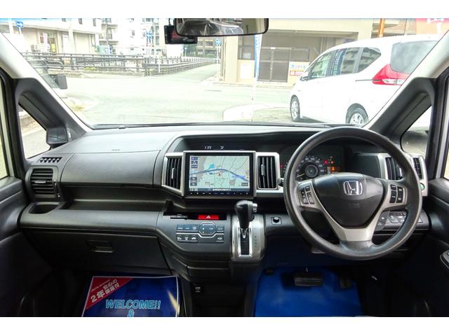 ステップワゴン 9型SDナビ 地デジ Bカメラ BT クルーズコントロール レザー調シートカバー 8人乗り 前後ドラレコ スマートキー HIDライト&フォグ 社外15アルミ 両側自動ドア 全国対応2年保証(6枚目)