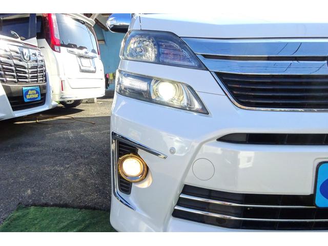 ヴェルファイア ２．４Ｚ　ゴールデンアイズＩＩ　アルパイン９型ＳＤナビ　地デジ　Ｂカメラ　後席モニター　ＢＴ　ＵＳＢ　クルコン　クリアランスソナー　ハーフレザーシート　７人乗りオットマン　パワーバックドア　両側自動ドア　全国対応２年保証（34枚目）