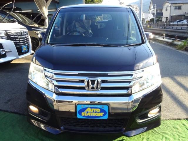 ステップワゴンスパーダ Ｚ　９型ＳＤナビ　地デジ　Ｂカメラ　後席モニター　最終型　クルーズコントロール　スマートキー　ＨＩＤライト　８人乗り　１６アルミ　両側自動ドア　全国対応２年保証（2枚目）