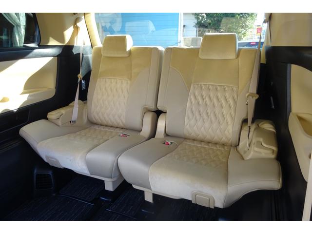 アルファード 2.5X 後期型 SDナビ TV Bカメラ Bluetooth レーダークルーズ プリクラッシュセーフティ 車線逸脱防止 クリアランスソナー 8人乗り LEDライト 16AW 自動ドア 全国対応2年保証(9枚目)