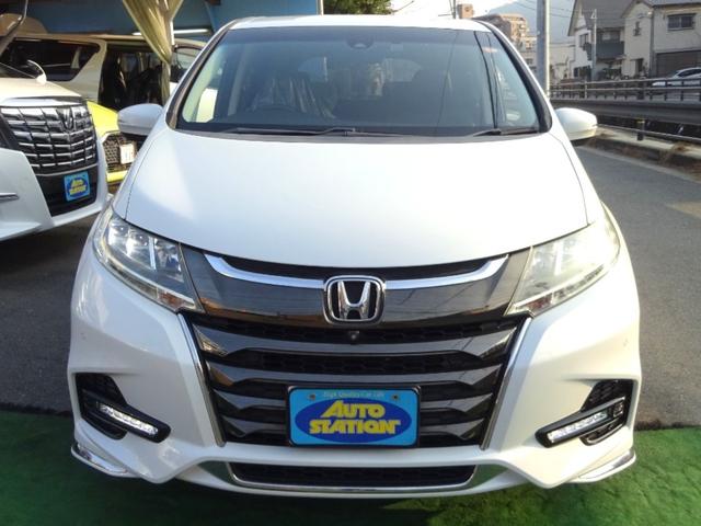 オデッセイ アブソルート・ＥＸホンダセンシング　後期型　９型ＳＤナビ　地デジ　全周囲モニター　衝突被害軽減　車線逸脱防止　パーキングアシスト　アダプティブクルコン　両席Ｐシート　シートＨ　ＢＳＭ　ＨＤＭＩ　ＵＳＢ　両側自動ドア　全国対応２年保証（2枚目）