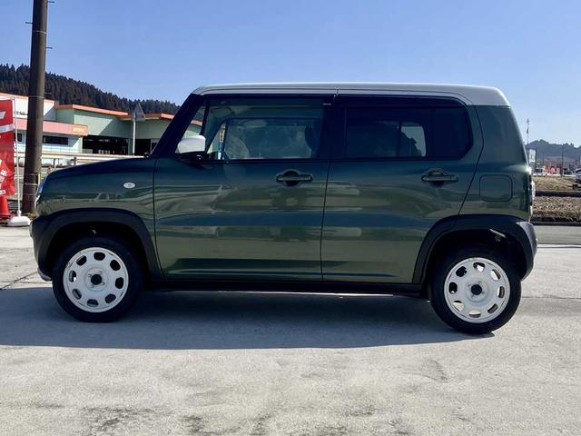 ハスラー Ｇ　６６０Ｇ・５ＭＴ・アイドリングストップ・運転席シートヒーター・ホワイトルーフ・ホワイトスチールホイール（9枚目）