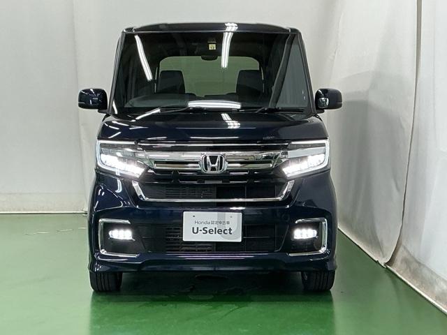 Ｎ－ＢＯＸカスタム Ｌターボ　ナビ　Ｒカメラ　ブルートゥース　フルセグ　地デジチューナー　衝突軽減ブレーキサポート　ＬＥＤヘッドライ　アイドリングＳ　ターボエンジン　ＰＳ　カーテンエアバック　シートヒータ　エアバック　ＵＳＢ　ＰＷ（6枚目）
