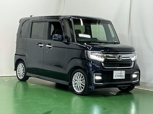 Ｎ－ＢＯＸカスタム Ｌターボ　ナビ　Ｒカメラ　ブルートゥース　フルセグ　地デジチューナー　衝突軽減ブレーキサポート　ＬＥＤヘッドライ　アイドリングＳ　ターボエンジン　ＰＳ　カーテンエアバック　シートヒータ　エアバック　ＵＳＢ　ＰＷ（7枚目）