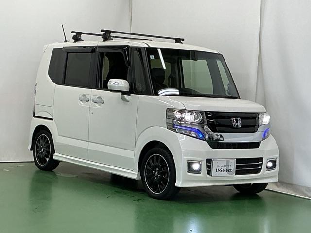 Ｎ－ＢＯＸ ＧターボＳＳパッケージ　ナビ　Ｒカメラ　ブルートゥース　フルセグ　Ａストップ　フルオートエアコン　両側自動ドア　メンテナンスノート　地デジＴＶ　前席シートヒーター　イモビライザー　キーフリーシステム　スマ－トキ－　Ｂカメ（7枚目）