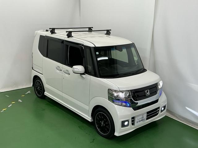 Ｎ－ＢＯＸカスタム ＧターボＳＳパッケージ　ナビ　Ｒカメラ　ブルートゥース　フルセグ　ＥＣＯＮ　Ｂモニター　スマートエントリー　ＶＳＡ　盗難防止システム　ＡＡＣ　オートクルーズコントロール　サイドカーテンエアバック　パワステ　Ｗエアバッグ（8枚目）