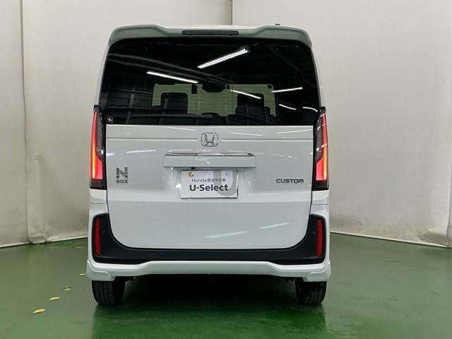 N-BOXカスタム ベースグレード ドラレコ ナビ Rカメラ ブルートゥース W電動ドア USB接続 CMBS Dレコ ベンチシート オートエアコン スマートキ LED 盗難防止装置 クルコン ETC バックカメラ フルセグTV ESC(9枚目)