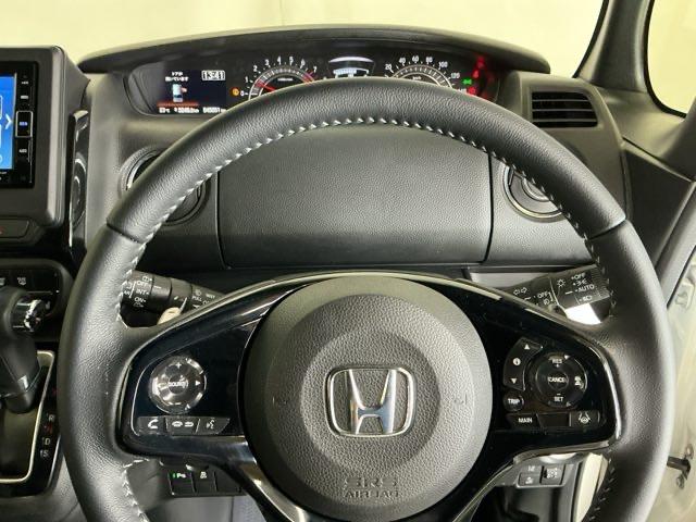 N-BOXカスタム Lターボ ナビ Rカメラ ブルートゥース フルセグ Wパワスラ スマキ プリクラッシュセーフティー 地デジ対応 後カメラ シートH ESC サイドエアバック ECON USBポート DVD再生可 Aクルーズ(24枚目)