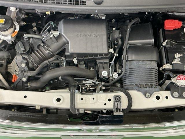 N-BOXカスタム Lターボ ナビ Rカメラ ブルートゥース フルセグ Wパワスラ スマキ プリクラッシュセーフティー 地デジ対応 後カメラ シートH ESC サイドエアバック ECON USBポート DVD再生可 Aクルーズ(34枚目)