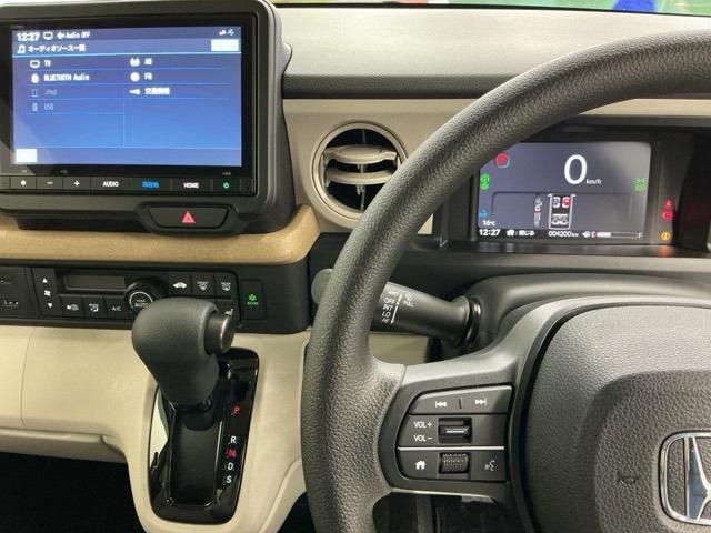 Ｎ－ＢＯＸ ベースグレード　ドラレコ　ナビ　Ｒカメラ　ブルートゥース　ＥＣＯＮ　Ｓヒーター　ＬＥＤヘットライト　ブレーキサポート　キーフリーシステム　禁煙　盗難防止装置　パワーウインドー　スマートキーシステム　サイドエアバック（3枚目）