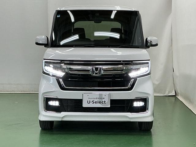 N-BOXカスタム L ナビ Rカメラ ブルートゥース フルセグ シートヒーター付き 助手席エアバック Bカメ メンテナンスノート LED エアバッグ パワーウインドウ Aライト クルコン エアコン スマートキーPスタート(6枚目)