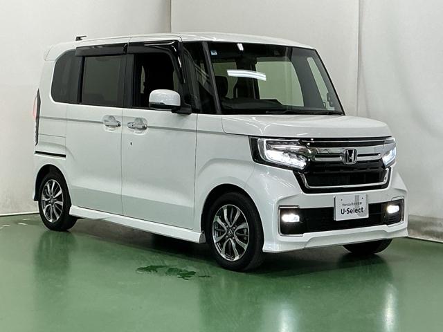 N-BOXカスタム L ナビ Rカメラ ブルートゥース フルセグ シートヒーター付き 助手席エアバック Bカメ メンテナンスノート LED エアバッグ パワーウインドウ Aライト クルコン エアコン スマートキーPスタート(7枚目)