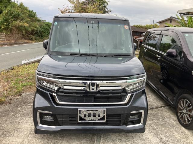 N-BOXカスタム ナビTV Bモニター ETC ミラーウィンカー 片側パワースライドドア スマートキー プッシュスタートボタン 車検令和9年3月まで(3枚目)