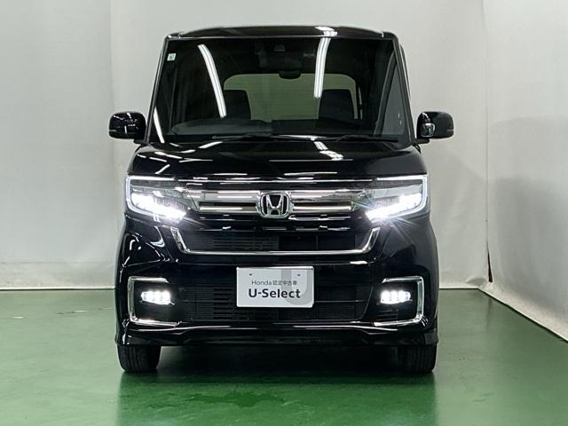 Ｎ－ＢＯＸカスタム Ｌ　ドラレコ　ナビ　Ｒカメラ　ブルートゥース　Ｐソナー　サイドエアバッグ　Ａストップ　シートヒータ　ベンチシート　点検記録簿　キーフリーシステム　ＬＥＤライト　リアカメ　クルーズコントロール　ＡＣ　ＥＴＣ（6枚目）