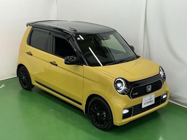 Ｎ－ＯＮＥ ＲＳ　ドラレコ　ナビ　Ｒカメラ　ブルートゥース　サイドカーテンエアバック　記録簿　クリアランスソナー　シートヒータ　横滑り防止機能　インテリキー　ＥＴＣ付き　ＡＡＣ　オートクルーズコントロール　Ｂカメ（8枚目）