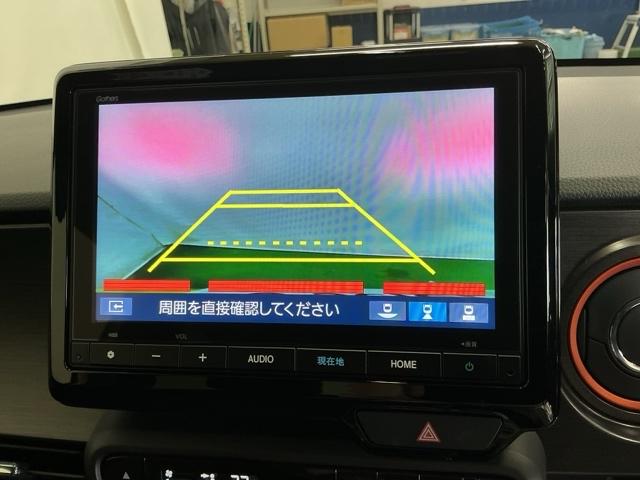 Ｎ－ＯＮＥ ＲＳ　ドラレコ　ナビ　Ｒカメラ　ブルートゥース　サイドカーテンエアバック　記録簿　クリアランスソナー　シートヒータ　横滑り防止機能　インテリキー　ＥＴＣ付き　ＡＡＣ　オートクルーズコントロール　Ｂカメ（13枚目）